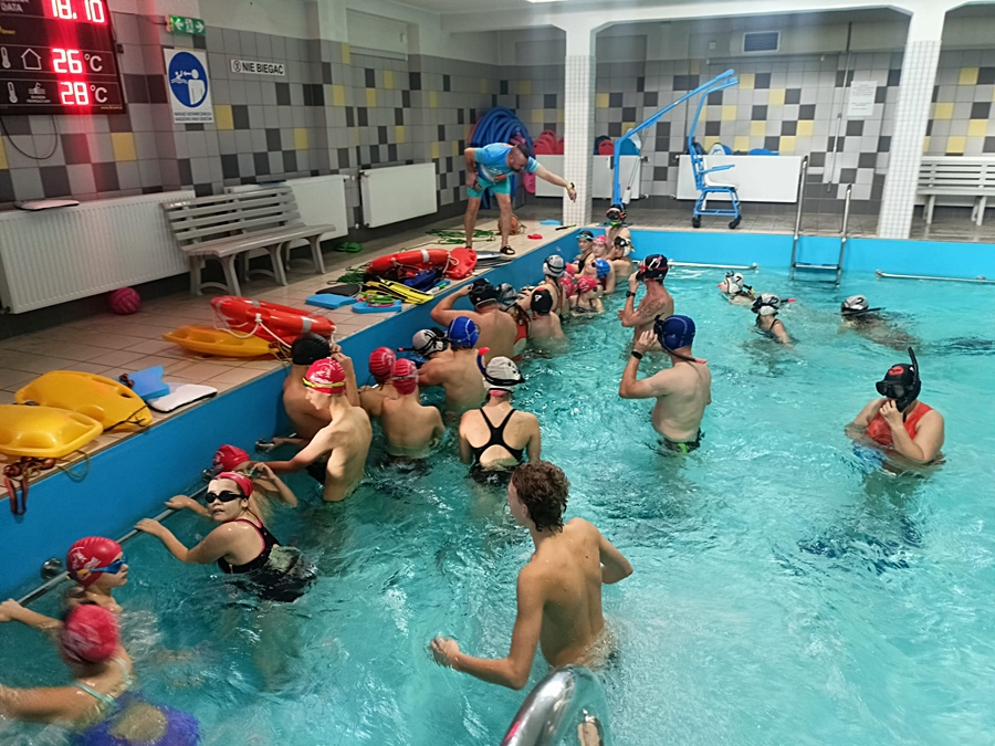 Hokej pod wodą Walenie Siemianowice Śląskie Trening 18 X 2025